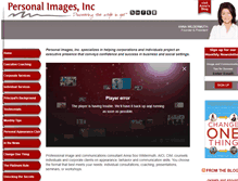 Tablet Screenshot of personalimagesinc.com